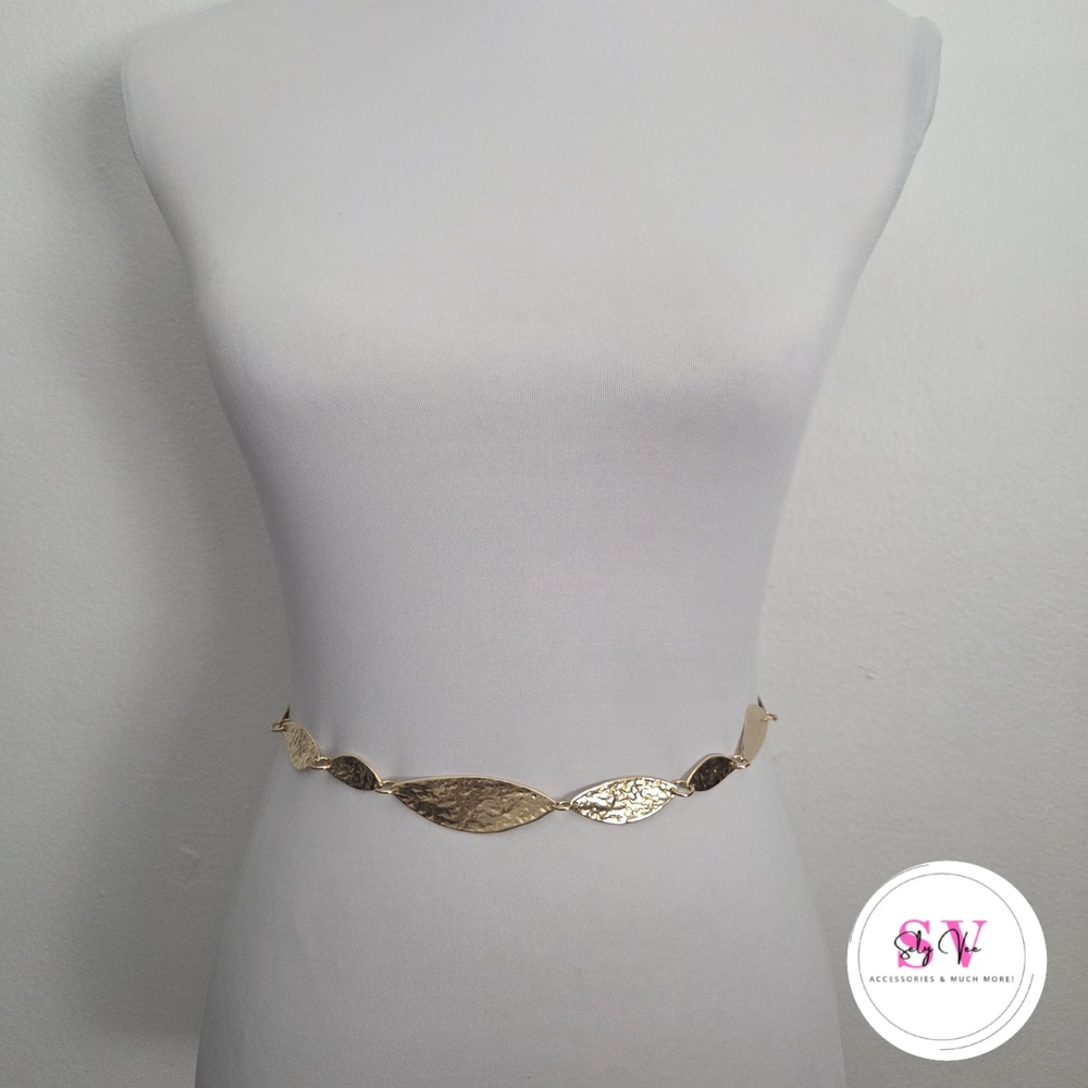Gold chain Belt